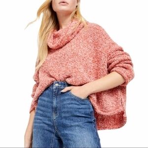 𝅺FREE People BFF Cowl Neck Sweater sz XS NWT